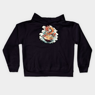 ramen dragon Kids Hoodie